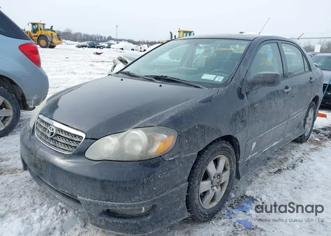 2006 Toyota Corolla S z USA, uszkodzony, nr VIN 2T1BR32E86C659449